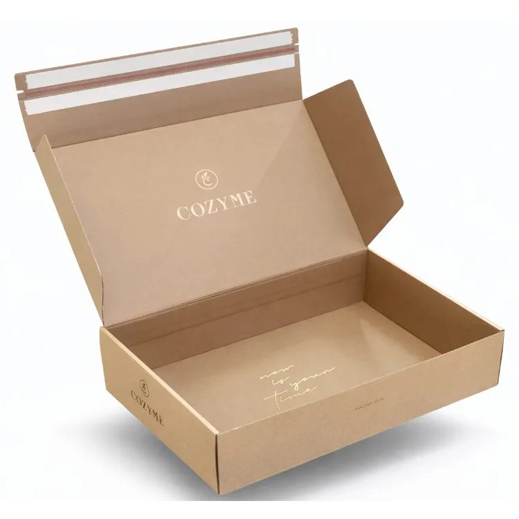Die Außenansicht von der E-Commerce Produktverpackung von Cozyme.
