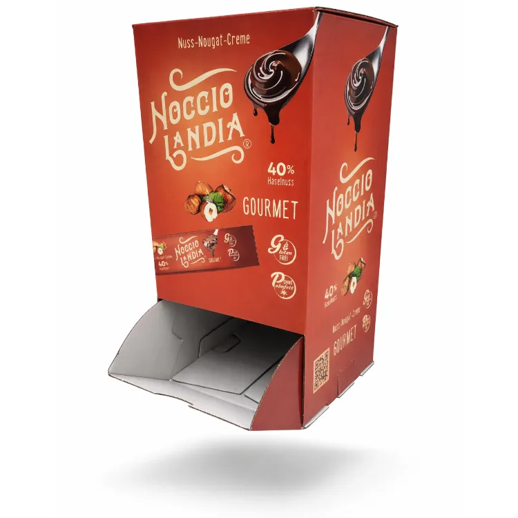 Ein Kundenbeispiel für Noccio-Landia für eine Verpackung.