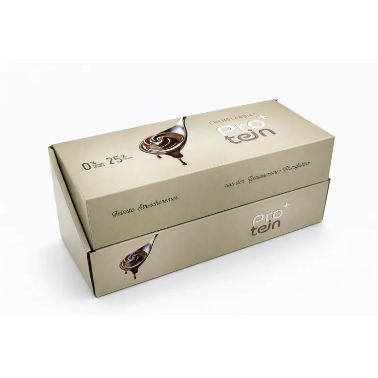Die Außenansicht der Produktserie von Pro+tein.